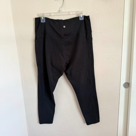 Danskin Black Leggings – Size XL (Like New) - Picture 2 of 4